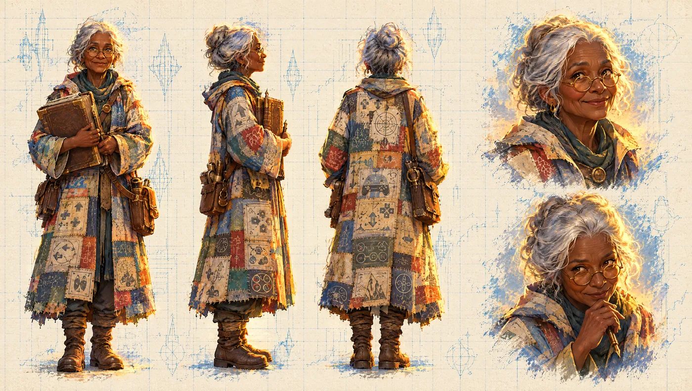 Character sheet: the Archivist